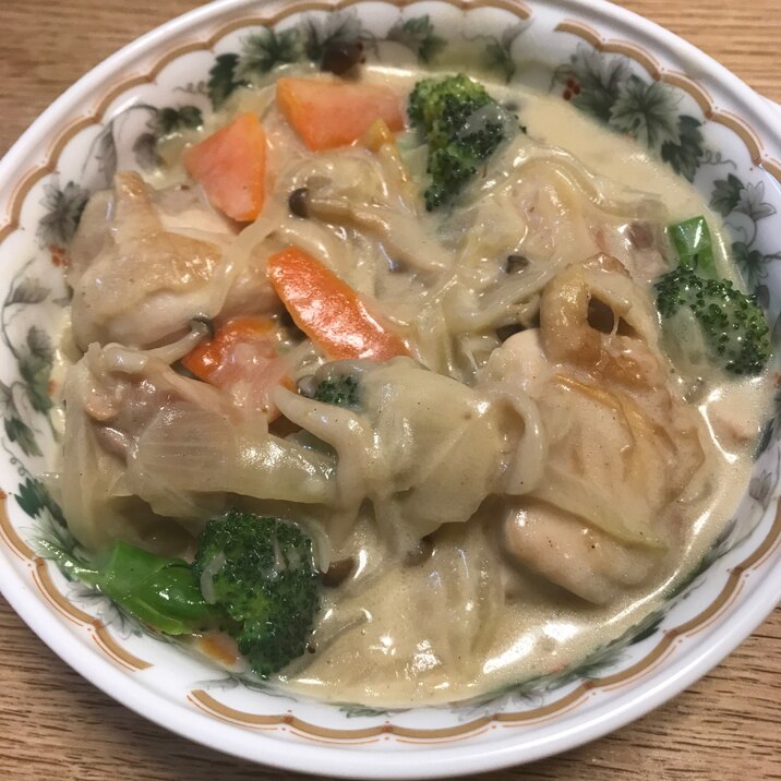 鶏のあったかクリーム煮